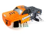 HPI NEW Savage EU GT-3 TRUCK BODY 105532 - clear